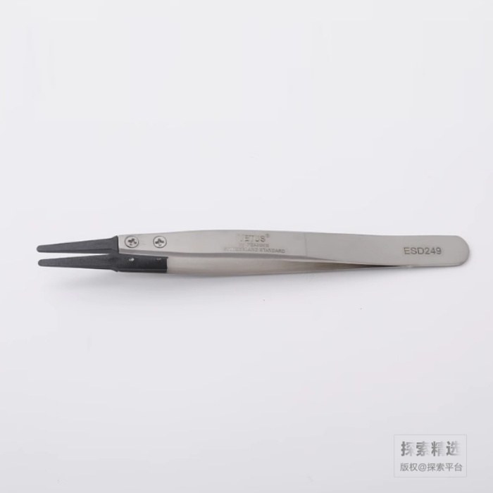 ESD可换头防静电镊子 ESD-249 125mm