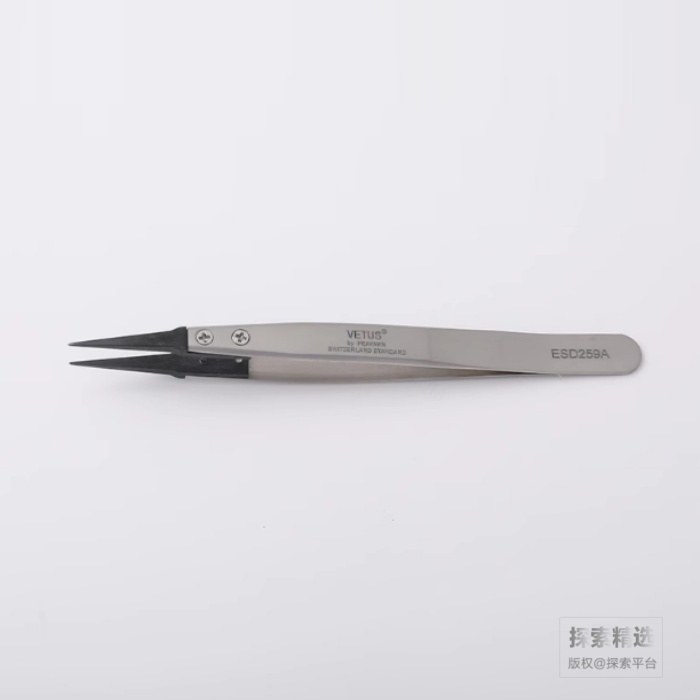 ESD可换头防静电镊子 ESD-259A 135mm