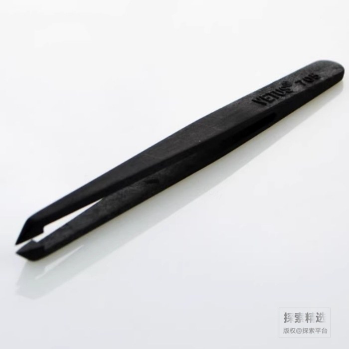 碳纤维塑料头导电镊子 705 116mm