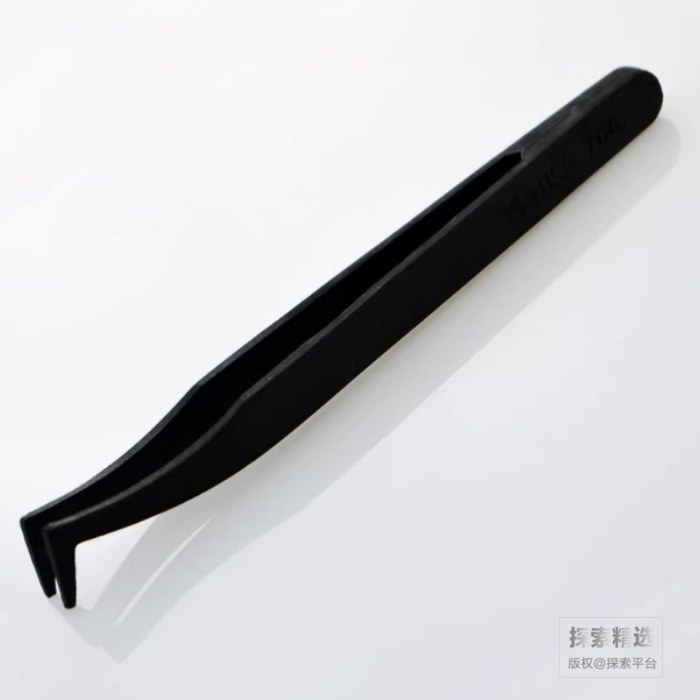 碳纤维塑料头导电镊子 706 118mm