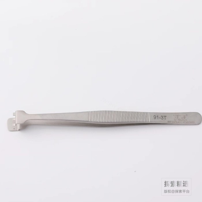 晶元片芯片夹取专用镊子 91-3T 130mm
