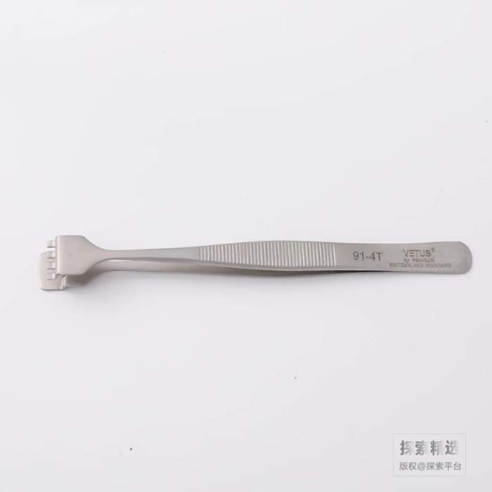 晶元片芯片夹取专用镊子 91-4T 125mm