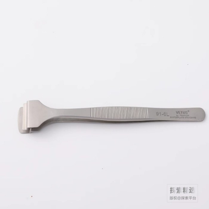 晶元片芯片夹取专用镊子 91-6L 130mm
