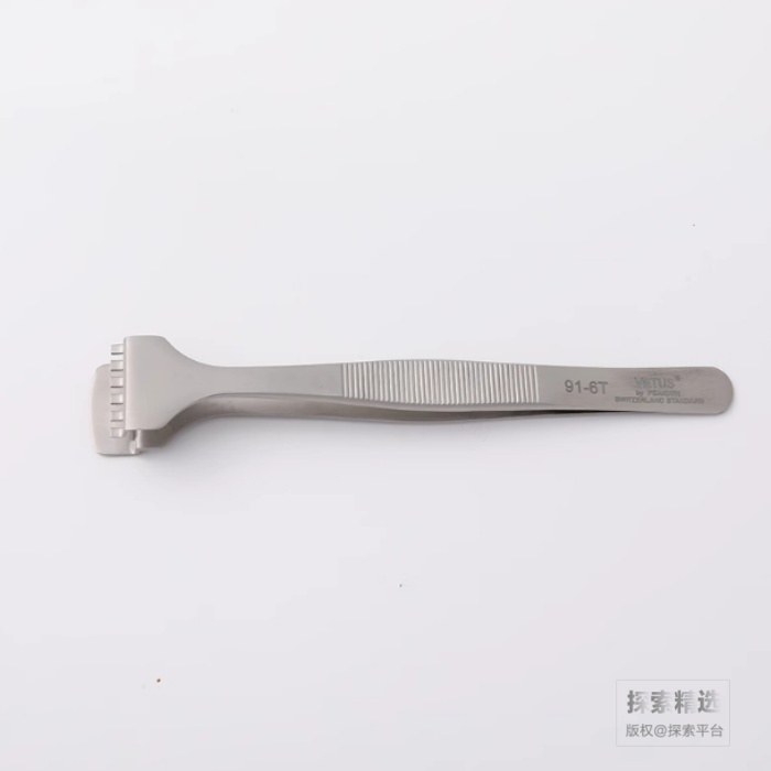 晶元片芯片夹取专用镊子 91-6T 130mm
