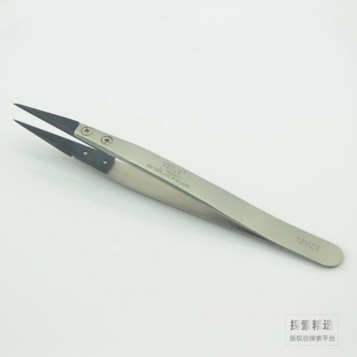 晶元片芯片夹取专用镊子 72MZ 130mm