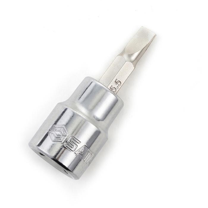 10MM系列一字形旋具套筒5.5MM - Sata/世达