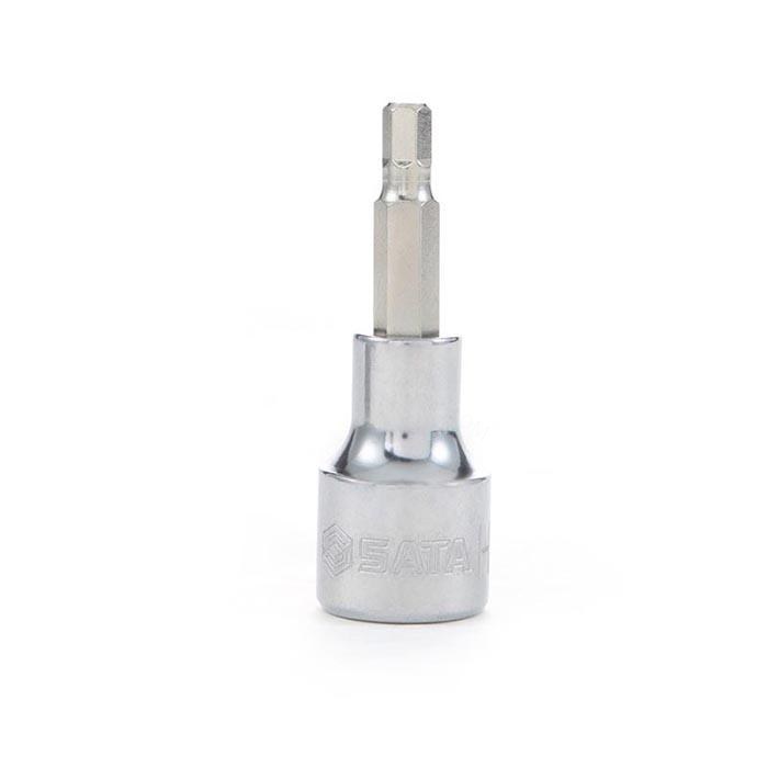 12.5MM系列70MM长六角旋具套筒6MM - Sata/世达