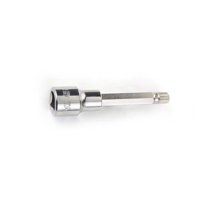 12.5MM系列100MM长12角旋具套筒M6 - Sata/世达
