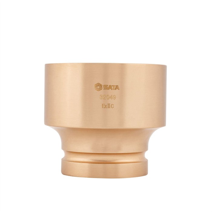 1寸系列铍青铜防爆 12角风动套筒 60MM - Sata/世达
