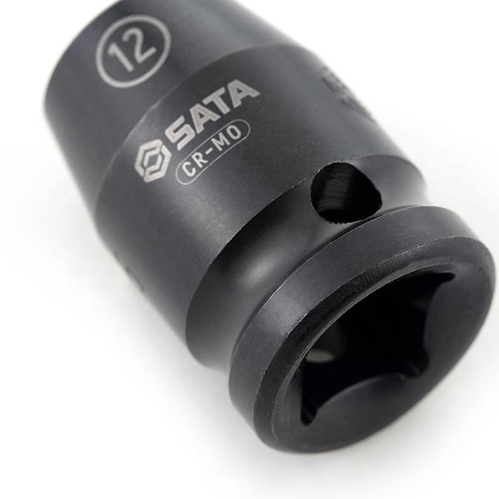 1/2寸系列六角风动套筒14MM - Sata/世达