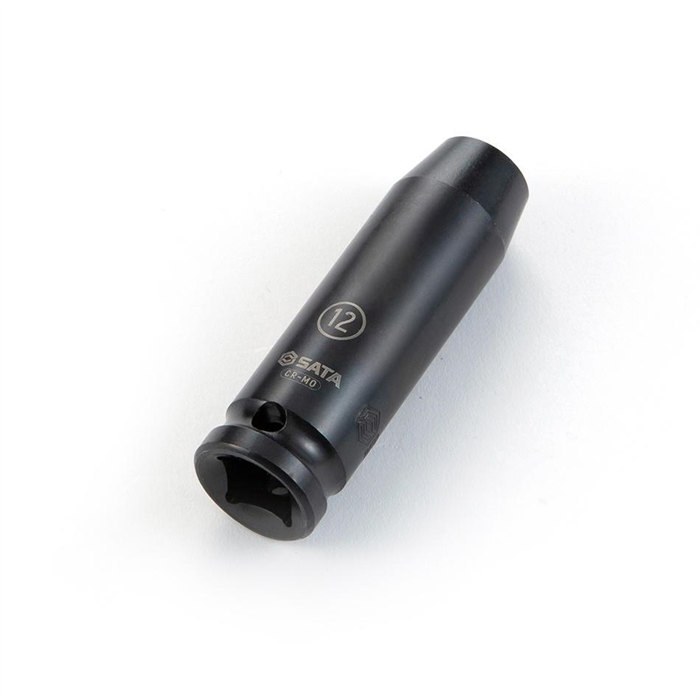 1/2寸系列六角风动长套筒10MM - Sata/世达