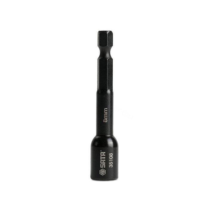 1/4寸系列磁性风动六角尾套筒13MM - Sata/世达