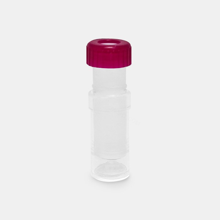 1.5mL透明聚丙烯卡口式过滤瓶 疏水PVDF 0.45um PTFE/硅胶垫