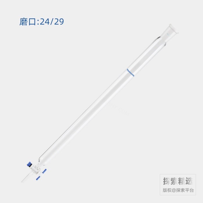 闪式层析柱 磨口:24/29 外径:32mm 有效长度:457mm 四氟节门孔径:2mm - ACESUN艾斯琳/玖梧精选