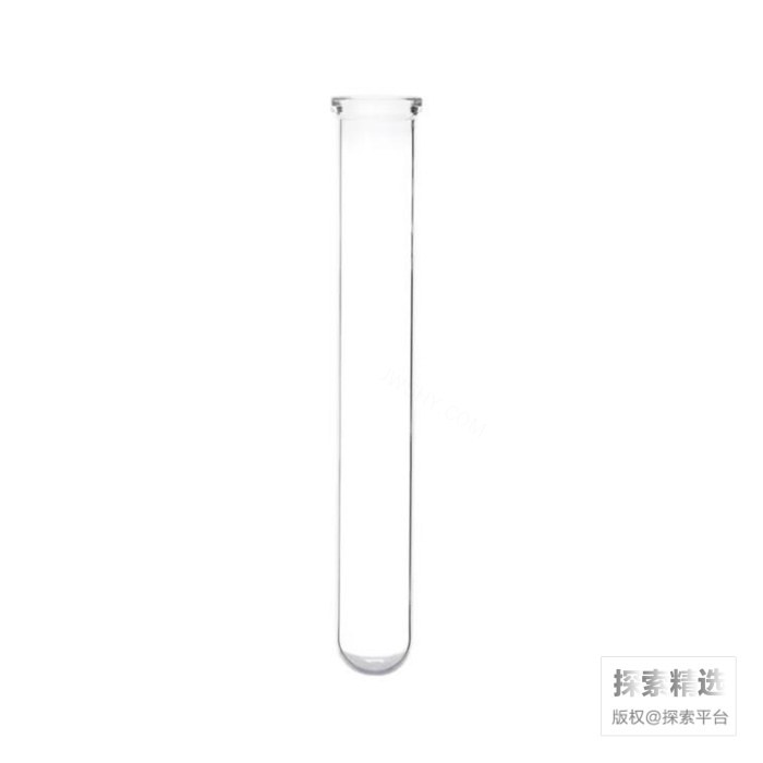 玻璃消化管 方边口 管外径&times;高度：45&times;300mm 壁厚2mm