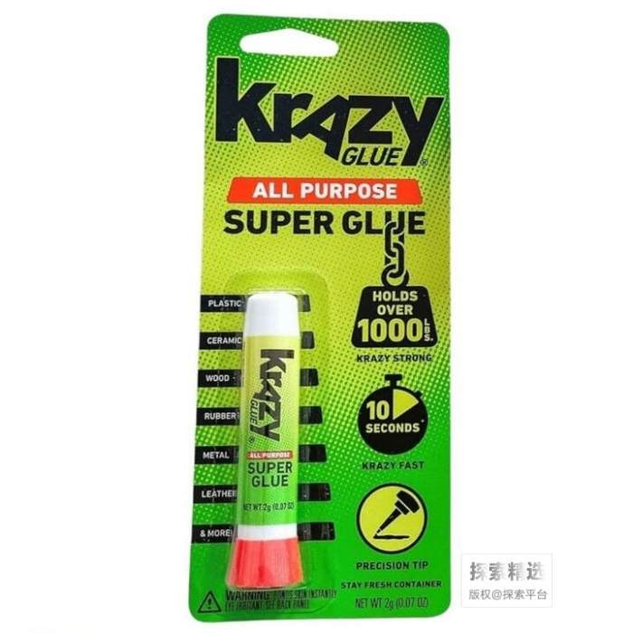 Krazy Glue 多用途强力胶水 Super Glue All rpose新包装 2g