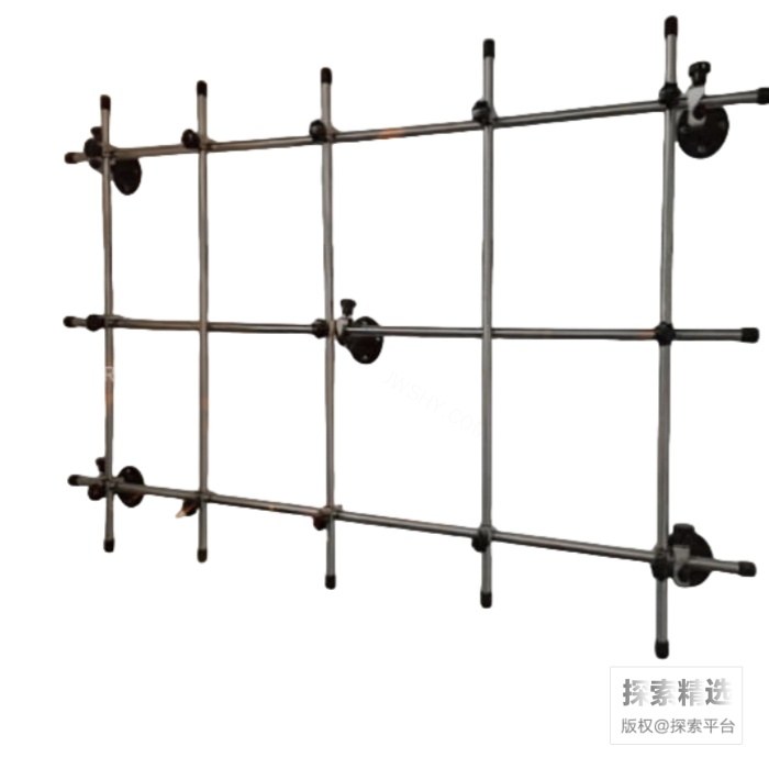 304不锈钢通风橱架 长&times;宽：1500mm&times;800mm 三横五竖