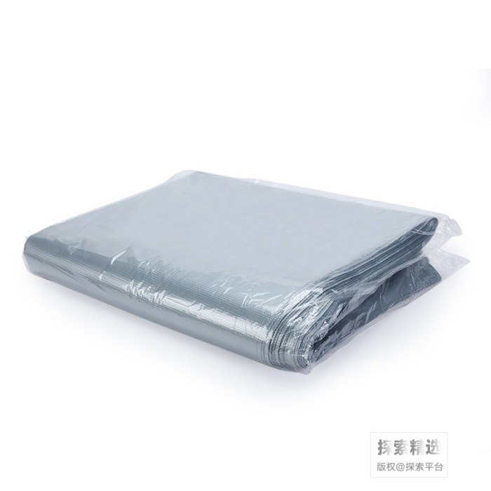 140L加大平口垃圾袋 100&times;120cm 3丝 灰色