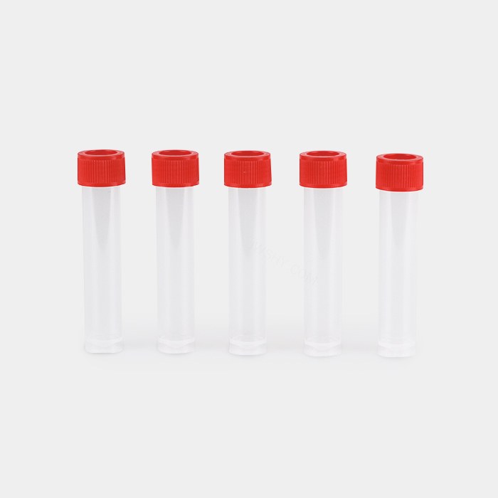 20ml样品管 红色盖 耐受温度：-86℃ 到121℃ 管盖组装 无酶 无菌