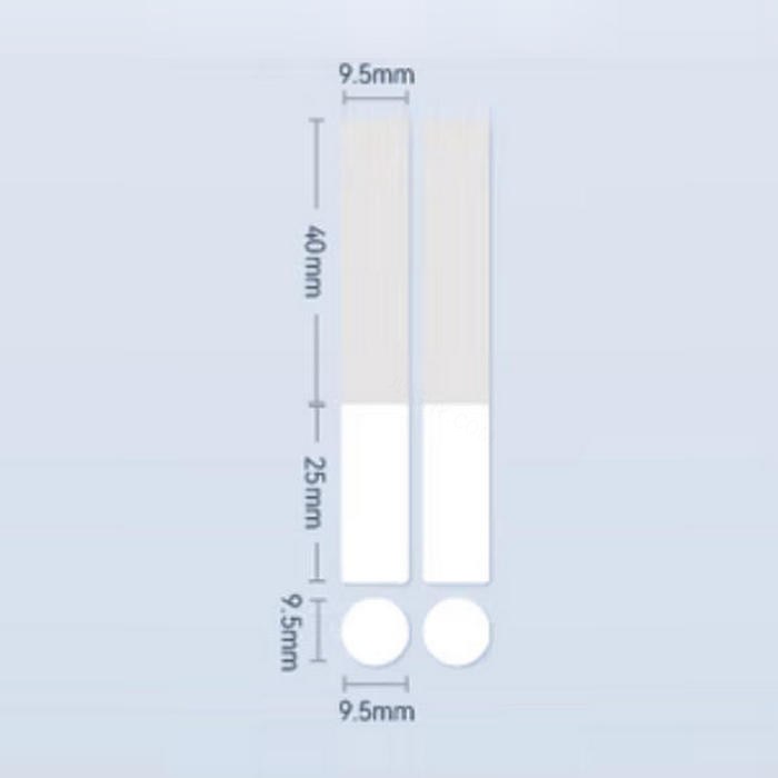 热转印 液氮低温标签 耐温-196℃ (适用M2和M3机型) 9.5×76.5mm/2L 570张 白色 - 精臣/NIIMBOT