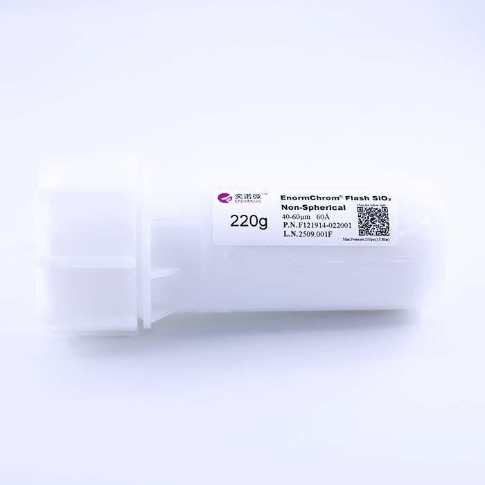 快速分离柱 EnormChrom Flash SiO2 Non-Spherical 40-60um 60A 220g