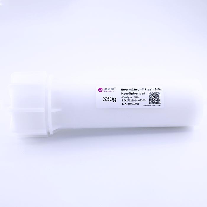 快速分离柱 EnormChrom Flash SiO2 Non-Spherical 40-60um 60A 330g