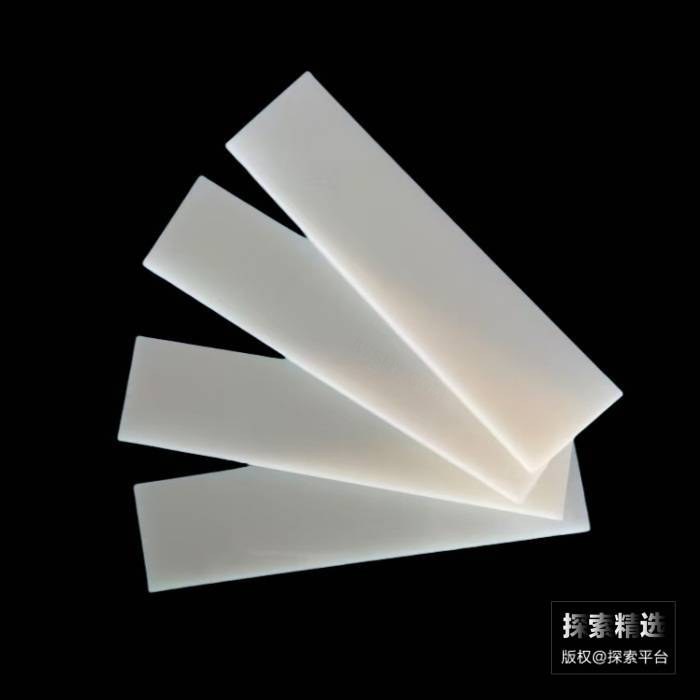 纯ABS材质测试基材 尺寸：100&times;25&times;2mm 本色