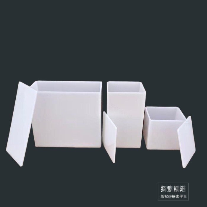 PP方形层析缸 双槽 长&times;高：200&times;100mm