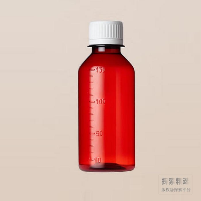 PET小口塑料试剂瓶 150mL 琥珀色 含PP盖 - 玖梧精选