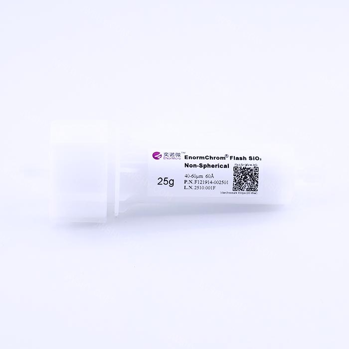 快速分离柱 EnormChrom Flash SiO2 Non-Spherical 40-60um 60A 25g