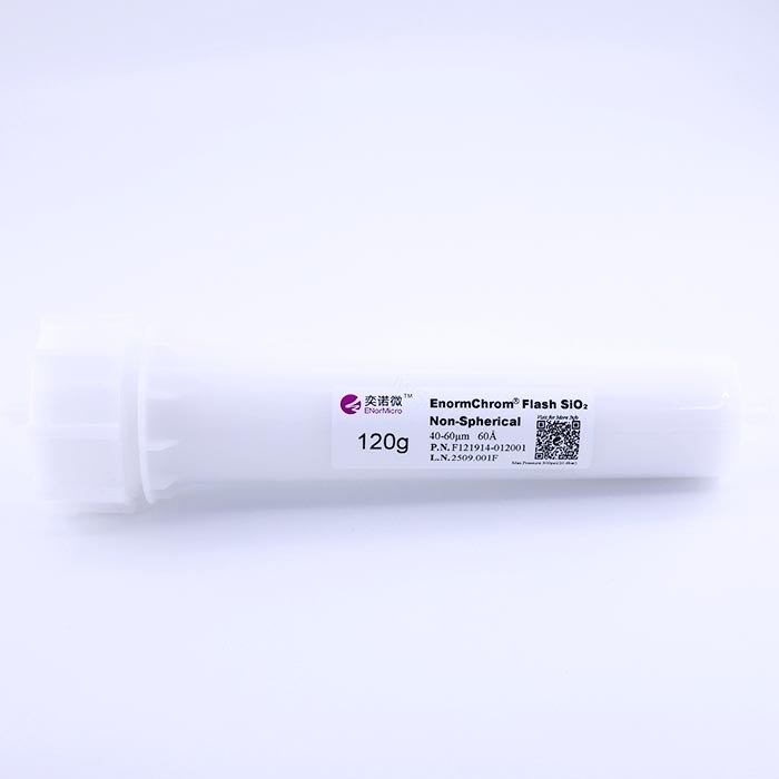 快速分离柱 EnormChrom Flash SiO2 Non-Spherical 40-60um 60A 120g