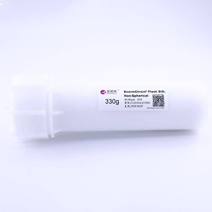 快速分离柱 EnormChrom Flash SiO2 Non-Spherical 40-60um 60A 330g