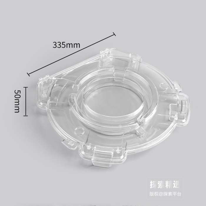 6英寸单片硅片盒(DP-6 锁扣) 165&times;16mm