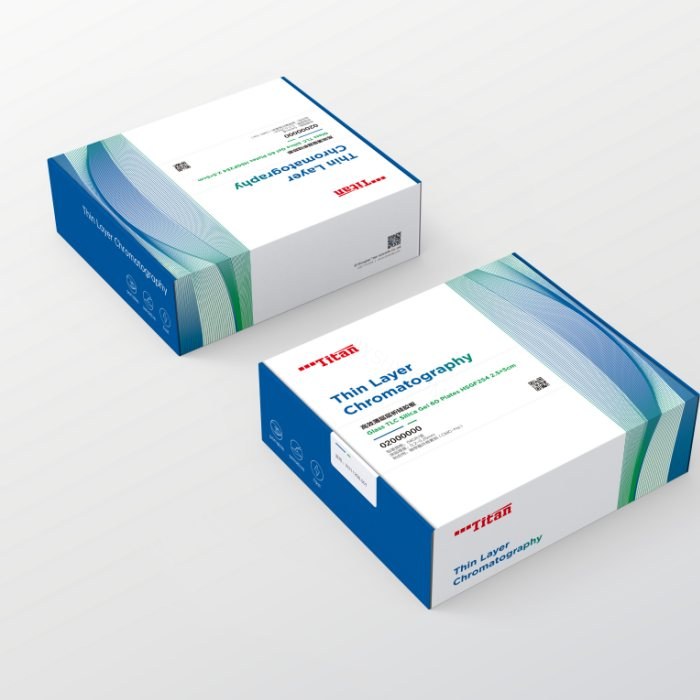 GF254型高效TLC硅胶板 2.5&times;5cm 涂层厚度：0.2-0.25mm,聚丙烯酸钠 箱装