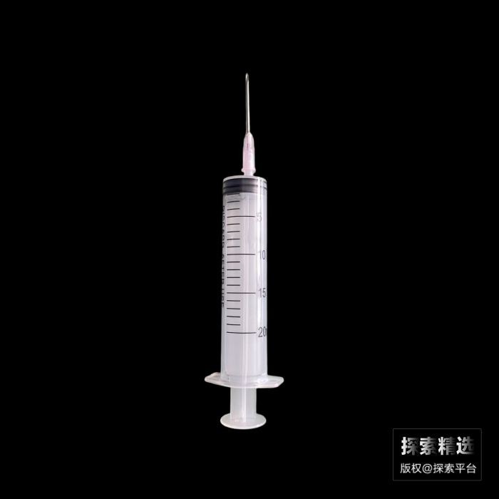实验耗材 一次性无菌加液器 20mL 有胶头(带针头)透明推杆 1.2×32mm 独立包装 科研专用 不可用