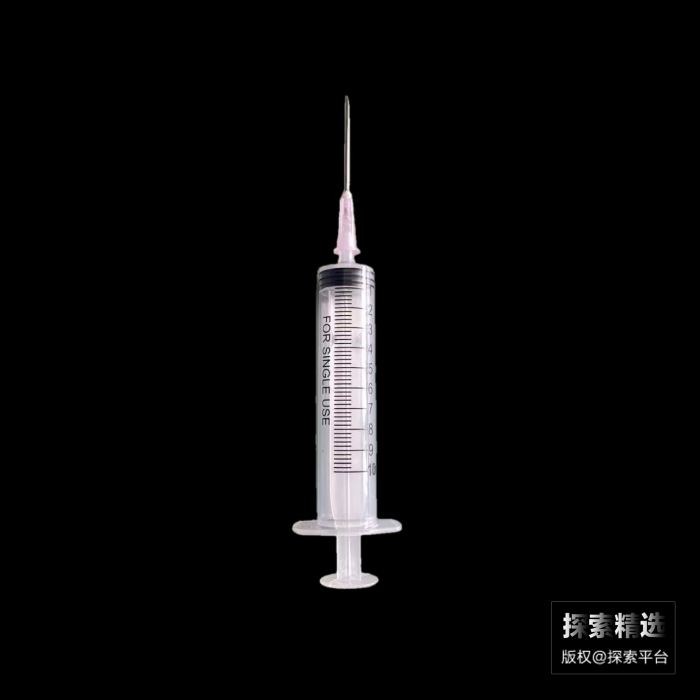 实验耗材 一次性无菌加液器 10mL 有胶头(带针头)透明推杆 1.2×32mm 独立包装 科研专用 不可用