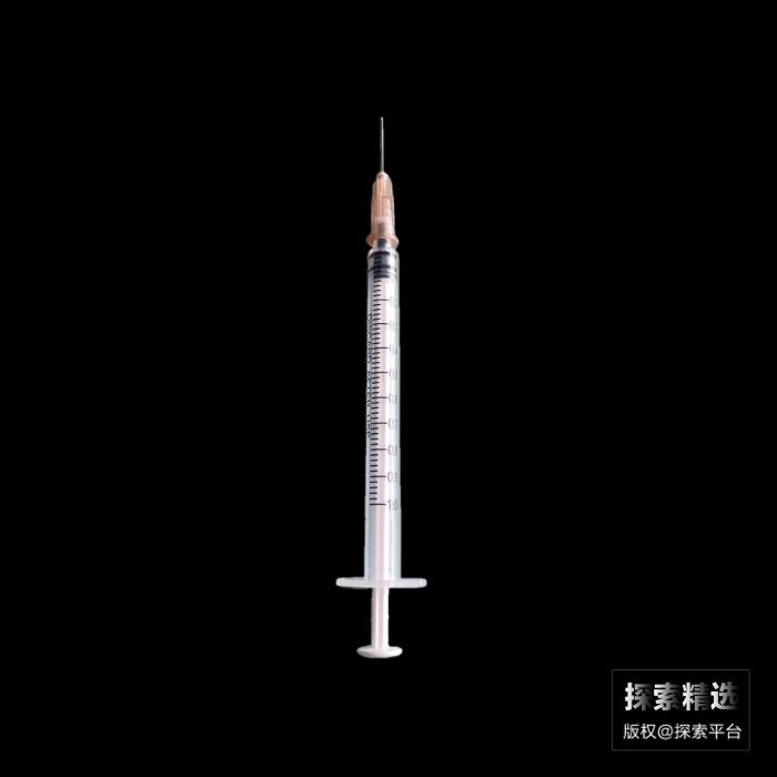 实验耗材 一次性无菌加液器 1mL 有胶头(带针头)白色推杆 0.45×16mm 独立包装 科研专用 不可用