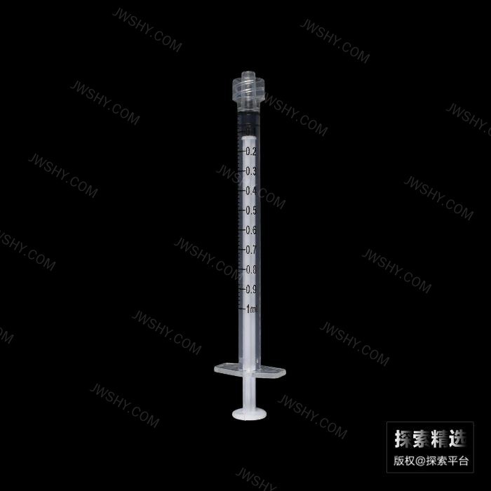 一次性螺口无菌加液器 半透明推杆 1mL 独立包装 不含针头 - ACESUN艾斯琳/玖梧精选