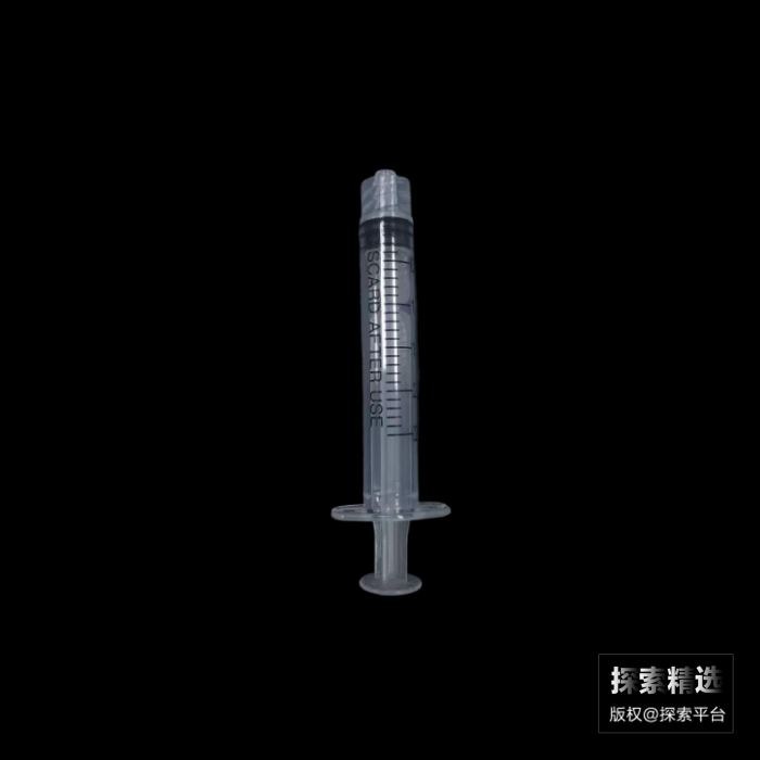 一次性螺口无菌加液器 半透明推杆 2mL(2.5mL) 独立包装 不含针头
