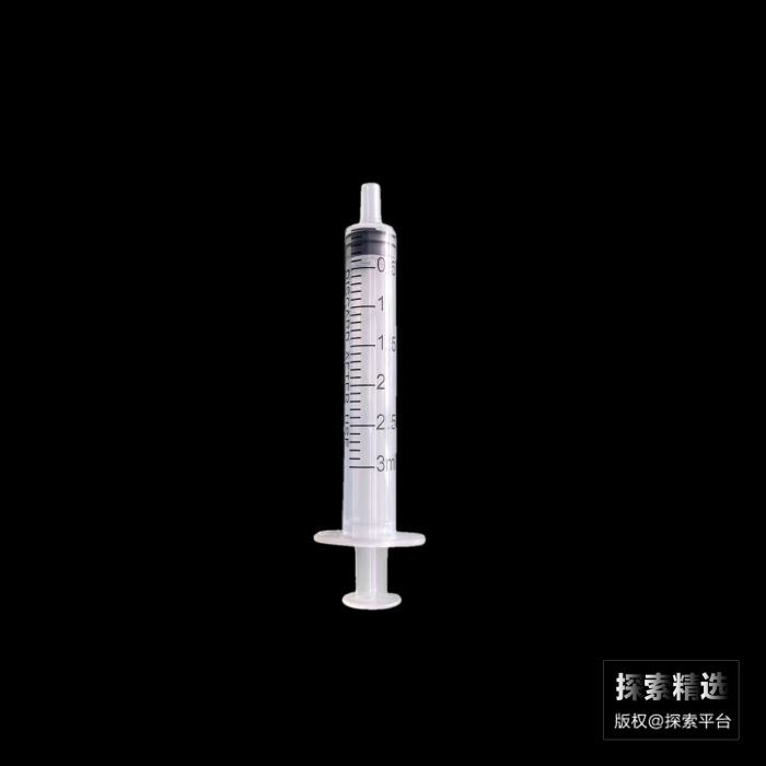 实验耗材 一次性加液器 3mL 有胶头（不带针头）透明推杆 散装 科研专用 禁止用于人体 - ACESUN艾斯琳/玖梧精选