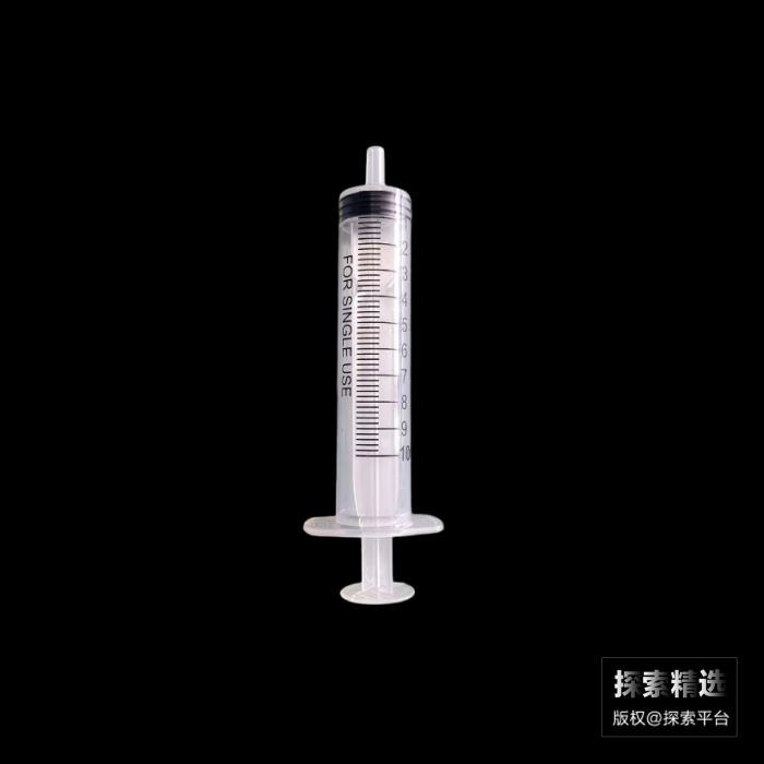 实验耗材 一次性加液器 10mL 有胶头（不带针头）透明推杆 散装 科研专用 禁止用于人体 - ACESUN艾斯琳/玖梧精选