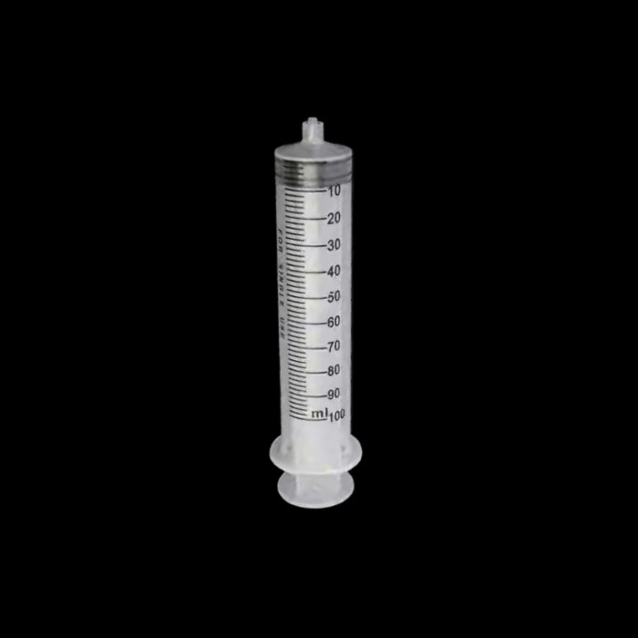 一次性螺口无菌加液器 半透明推杆 100mL 独立包装 不含针头 - ACESUN艾斯琳/玖梧精选