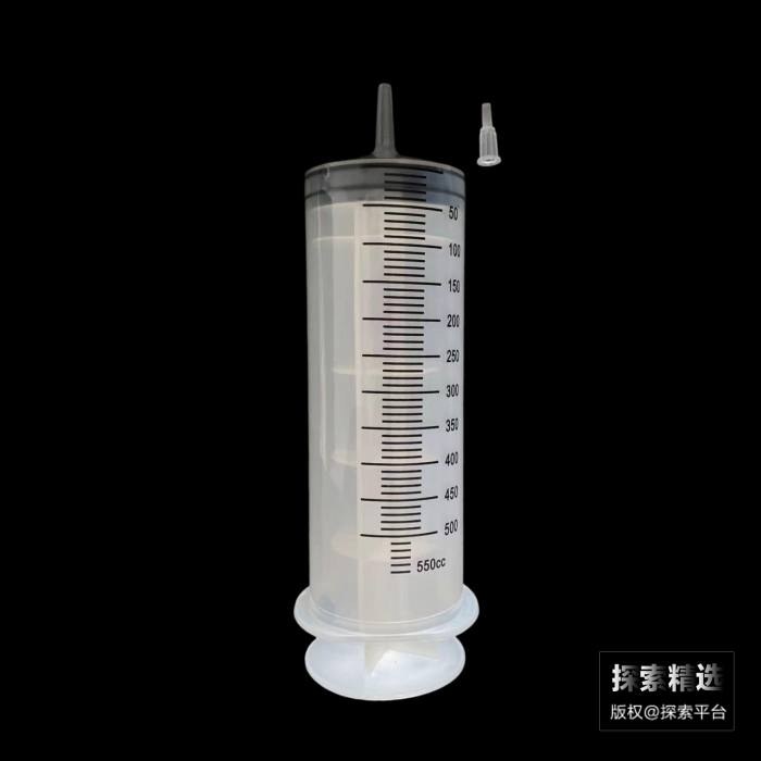 实验耗材 一次性无菌粗口冲洗器 500mL 有胶头（不带针头） 独立包装 科研专用 不可用于人体 - ACESUN艾斯琳/玖梧精选