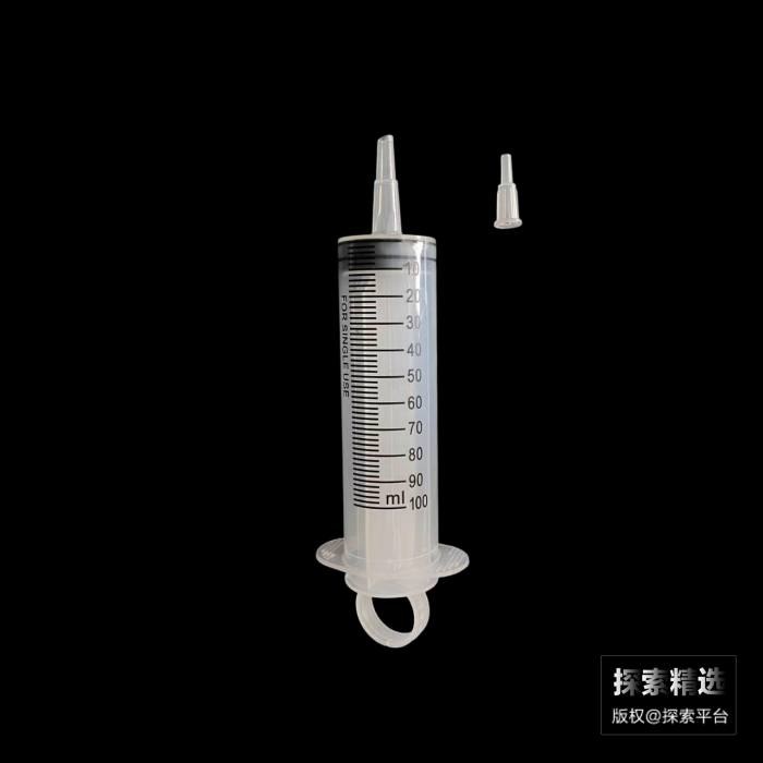实验耗材 一次性无菌粗口冲洗器 100mL 有胶头（不带针头） 独立包装 科研专用 不可用于人体 - ACESUN艾斯琳/玖梧精选