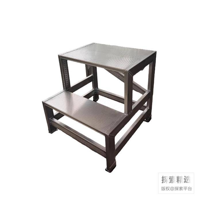 两步梯 上层高40cm 宽50cm 长50cm 下层高40cm 宽40cm