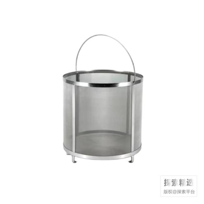 定制304不锈钢过滤桶 80目 200微米 40cm&times;40cm