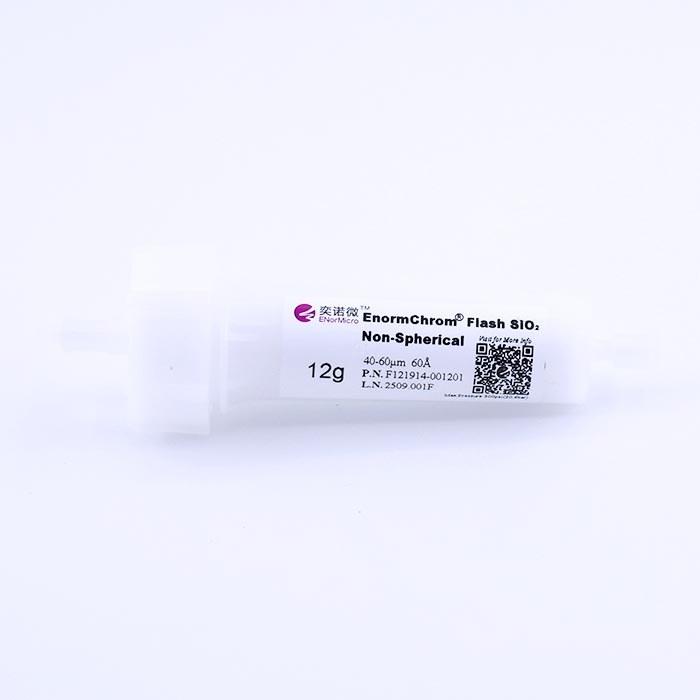 快速分离柱 EnormChrom Flash SiO2 Non-Spherical 40-60um 60A 12g