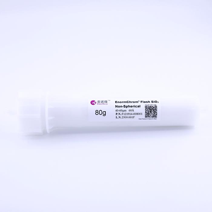 快速分离柱 EnormChrom Flash SiO2 Non-Spherical 40-60um 60A 80g