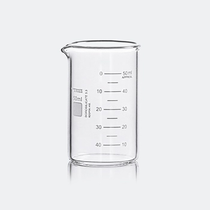 高型烧杯 50ml 特优级