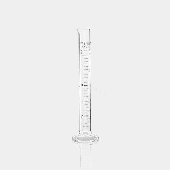 量筒（A级）25mL IN量入式 分度值：0.5mL 包过检 不含证书